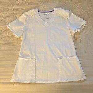 Women's Scrub Top (White)